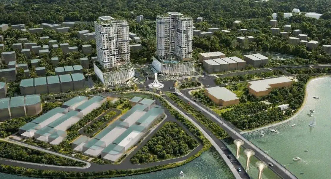 Phối cảnh chung cư Luxora Vĩnh Yên - Tòa tháp đôi cao cấp tại trung tâm Vĩnh Phúc